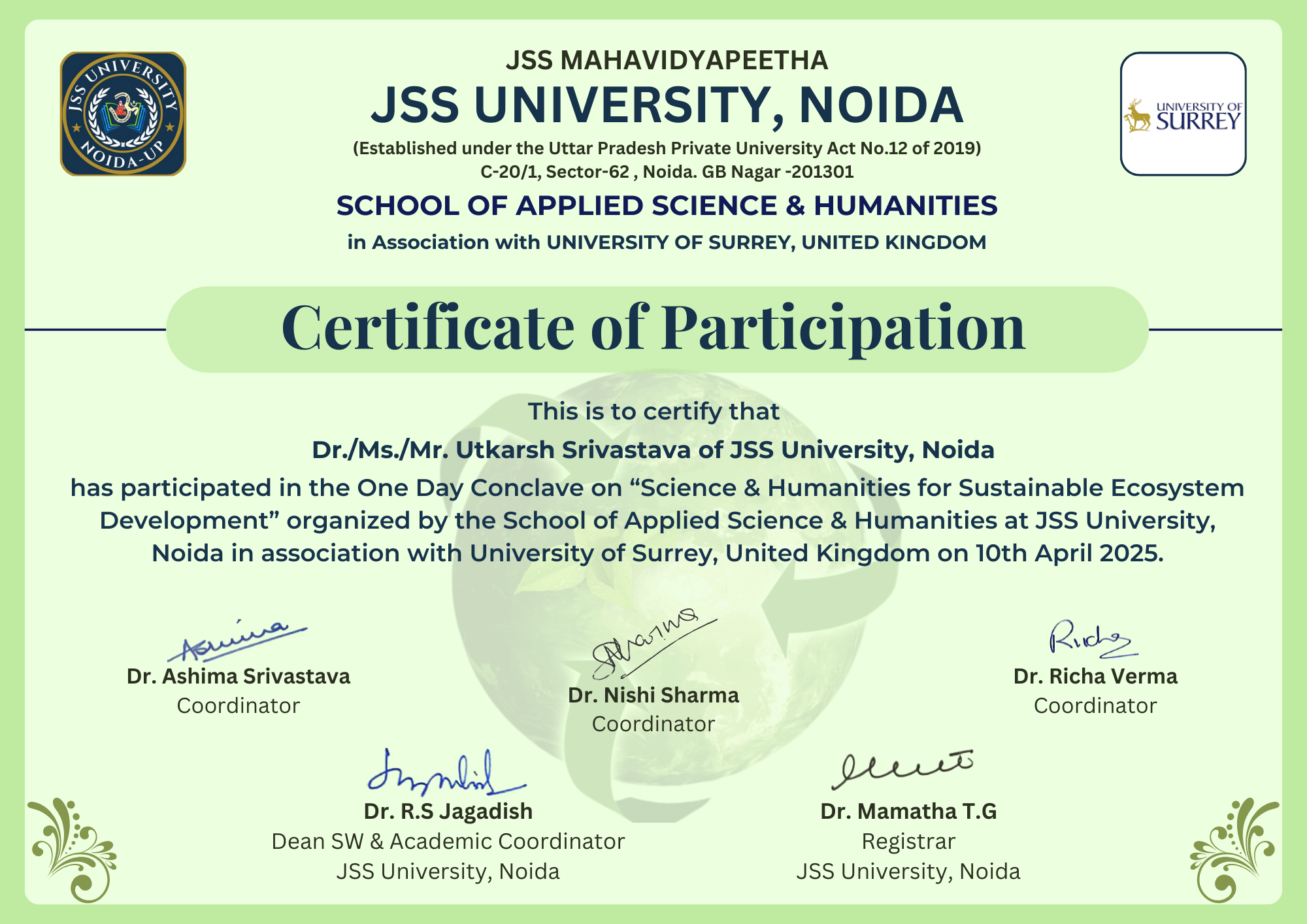 School of Science & Humanities Conclave