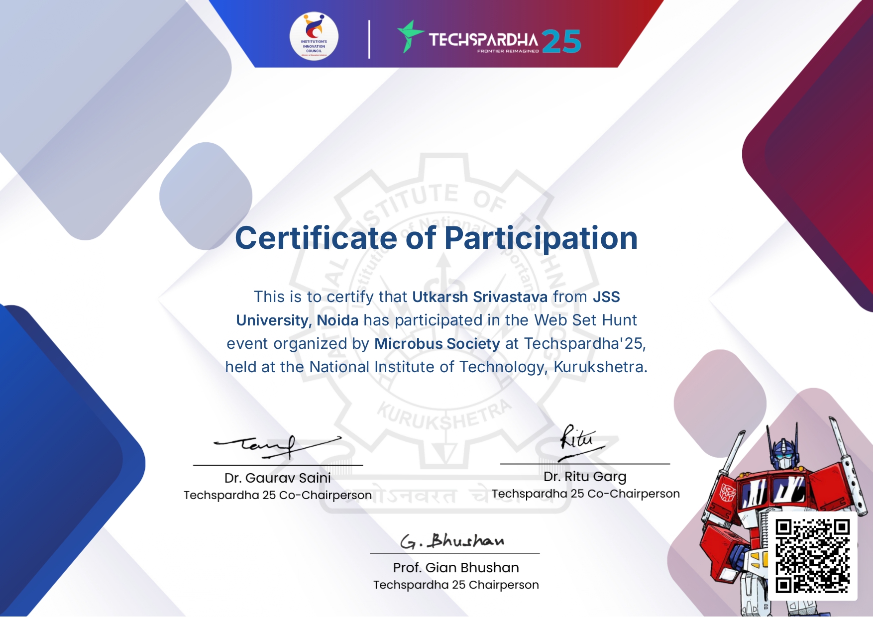 Techspardha — NIT Kurukshetra