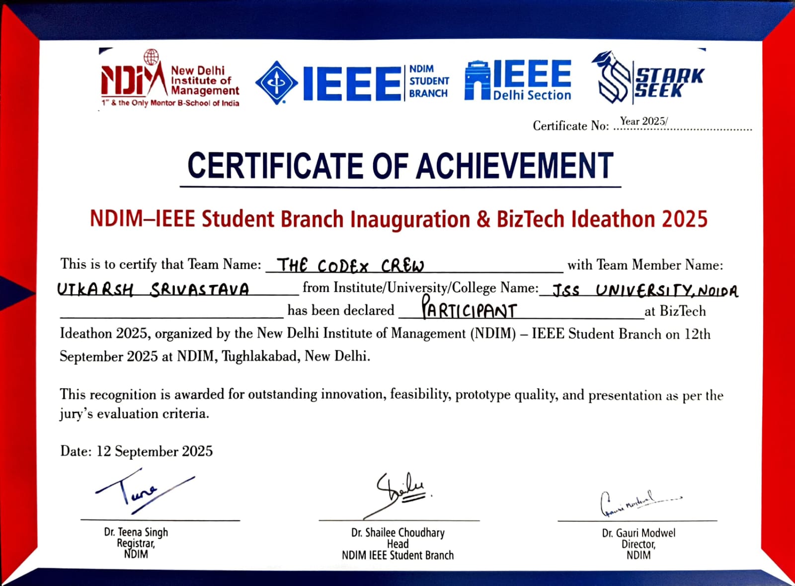 BizTech Ideathon — Top 10/450+