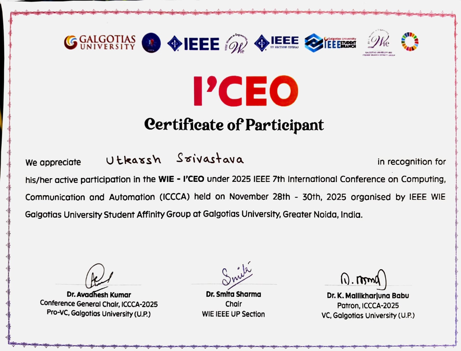 I'CEO Competition