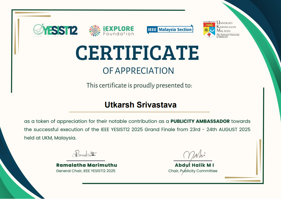 YESIST12 Ambassador